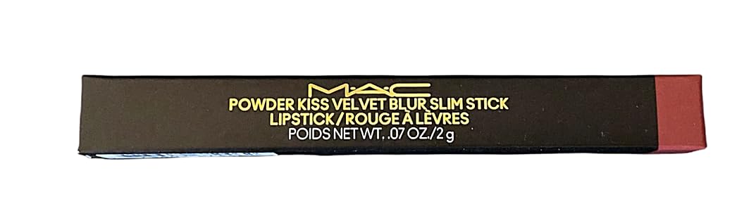 MAC Powder Kiss Velvet Blur Slim Lipstick 886 ~ Marrakesh-mere Beauty & Personal Care MAC