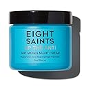 Eight Saints Skin Care Up the Anti Night Cream Face Moisturizer to Reduce Fine Lines and Wrinkles, Natural and Organic Anti Aging Cream For Face Beauty & Personal Care Eight Saints