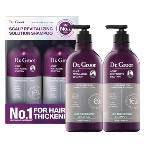 Dr. Groot Scalp Revitalizing Solution Shampoo, 23.66 fl oz, 2-pack