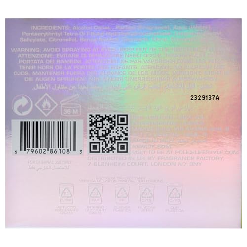 Police To Be Good Vibes for Women, 2.5 oz EDT Spray Beauty & Personal Care Police