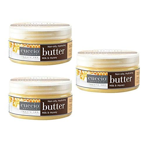 Cuccio Naturale Milk & Honey Butter Blend Lotion - Ultra-Hydrating, Non-Greasy Moisturizer for Hands, Feet, & Body - 24-Hour Time-Release Formula, 8 Beauty & Personal Care Cuccio