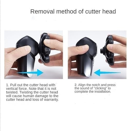 YREAJZVS Electric Shavers for Bald Men, Multifunctional 8D Bald Head Shaver 6 in 1 Electric Razor Head Shavers for Bald Men LED Display Electric Beauty and Personal Care YREAJZVS