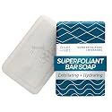 Oars + Alps Exfoliating & Moisturizing Bar Soap for Men, Deep Cleaning Soap, Clean Ingredients, All Skin Types, Jojoba Beads, 1pk Beauty & Personal Care Oars + Alps