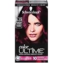 Schwarzkopf Color Ultime 5.23 Charcoal Fuchsia Hair Dye, Permanent Intense Red with Diamond Brilliance, Fade-Resistant, Covers Grays, All Hair Beauty & Personal Care Schwarzkopf