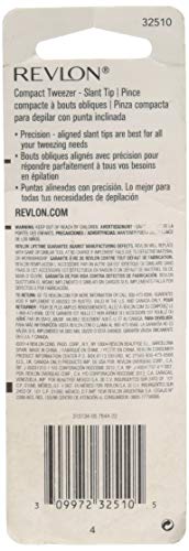 Revlon Compact Tweezer, Slant Tip Beauty & Personal Care REVLON
