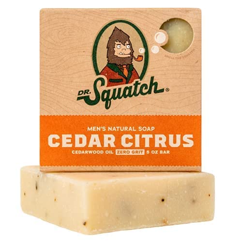 Dr. Squatch DISCONTINUED All Natural Bar Soap for Men with Zero Grit, Cedar Citrus Beauty & Personal Care Dr. Squatch