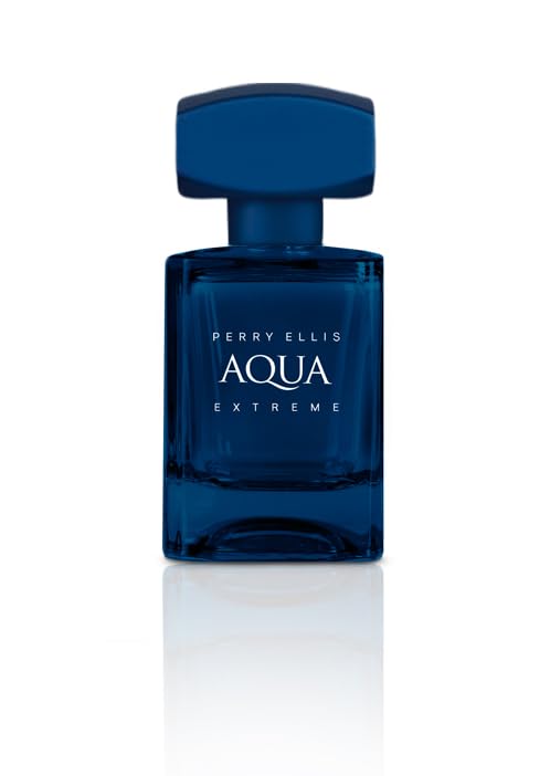 Perry Ellis Aqua Extreme Gift Set - 3.4 fl oz eau de toilette, 1.7 oz shower gel, 6 oz body spray, .25 fl oz EDT travel mini Beauty & Personal Care Perry Ellis