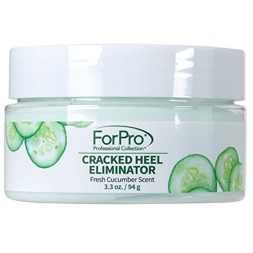 ForPro Professional Collection Cracked Heel Eliminator, Fresh Cucumber Scent, Intensive Repair Treatment for Rough, Dry & Cracked Heels, Reduces Beauty & Personal Care ForPro Professional Collection