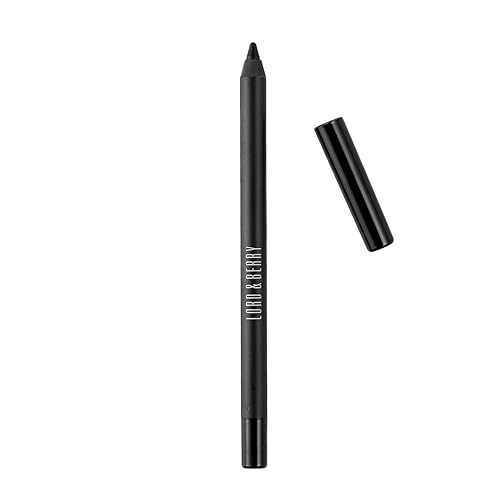 Lord & Berry SMUDGEPROOF Eye Liner - Soft & Creamy VEGAN Formula, Long Lasting Morning to Night Waterproof Eyeliner Pencil, Easy to Use Eye Makeup Beauty & Personal Care Lord & Berry
