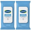 Cetaphil Face and Body Wipes, Gentle Skin Cleansing Cloths, 25 Count (Pack of 2), for Dry, Sensitive Skin, Flip Top Closure, Great for the Gym Beauty & Personal Care Cetaphil