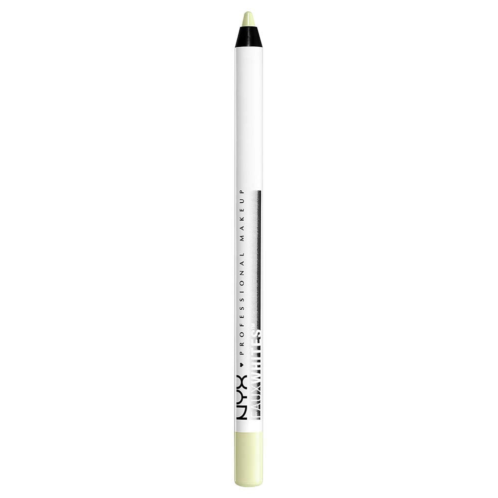 NYX PROFESSIONAL MAKEUP Faux Whites Eye Brightener, Eyeliner Pencil - Honeydew (Pastel Lime Green) Beauty & Personal Care NYX PROFESSIONAL MAKEUP