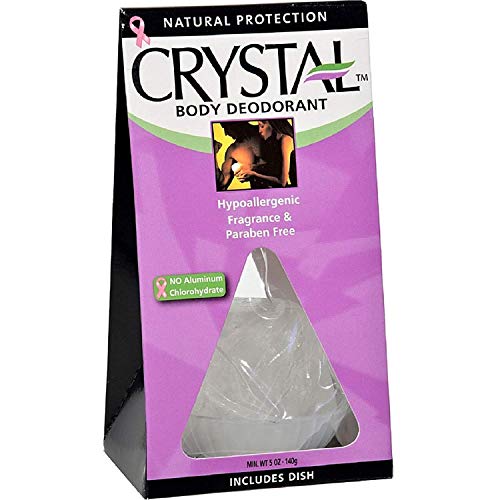 Crystal Body Rock Deodorant 5 oz (Pack of 8) Beauty and Personal Care Crystal