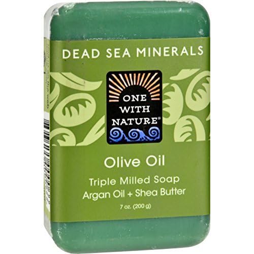 One With Nature Dead Sea Mineral Olive Oil Soap - 7 Oz, 5 pack Beauty & Personal Care One With Nature