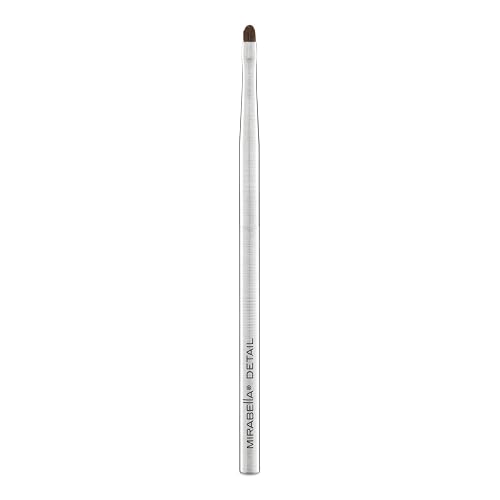 Mirabella Detail Professional Makeup Brush - Precision Eyeshadow Brush for Blending & Smudging - Small Vegan Brush w/Tapered Bristles & Weighted Beauty & Personal Care Mirabella