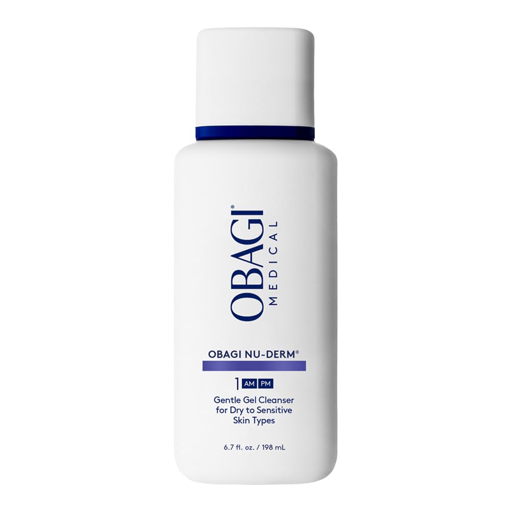 Obagi Nu-Derm Gentle Cleanser - Daily Facial Wash Gently Removes Dirt, Oil, Makeup & Impurities - Skincare Cleanser for Normal, Dry & Sensitive Skin Beauty & Personal Care Obagi Medical