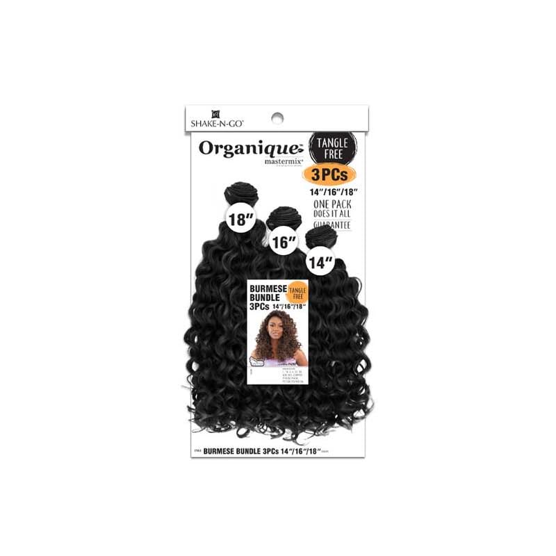 Shake-N-Go Organique Burmese bundle 3pcs (14" 16" 18") (613)
