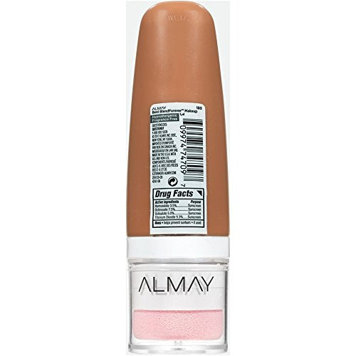 Almay Best Blend Forever Foundation, Natural Tan, 1 fl. oz., SPF 40 Broad Spectrum Beauty & Personal Care Almay