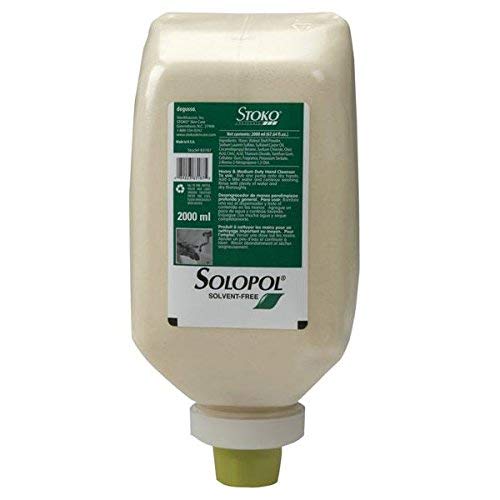 Stockhausen SHN-83187 Solopol Heavy-duty Hand Cleaner - 2000ml Softbottle Beauty & Personal Care Stockhausen