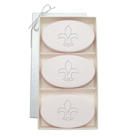 Carved Solutions Signature Spa Trio Satsuma-Fleur-De-Lys Soap Beauty & Personal Care Carved Solutions