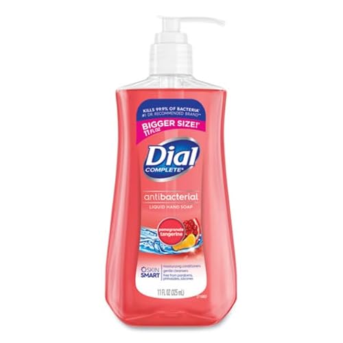 Dial DIA20943CT 11 fl oz hygienic Defense Liquid Hand Soap - Pomegranate Tangerine - Pack of 12 Beauty & Personal Care Dial
