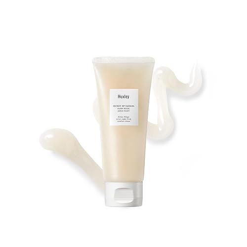 Huxley Secret of Sahara Sleep Mask, Hydrating Overnight Face Mask for Dry and Dull Skin, Korean Skincare with Cactus Extract and Cica, Barrier Beauty & Personal Care Huxley