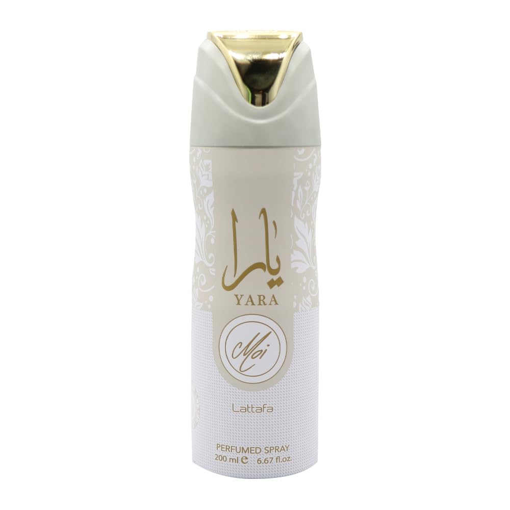 Lattafa Yara Moi - Floral, Fruity, Sweet, Woody - Perfumed Deodorant Spray for Unisex, 6.67 Ounce / 200 ml Beauty and Personal Care Lattafa