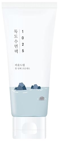 ROUND LAB 1025 Dokdo Sleeping Pack (Unscented) | All-In-One Facial Night Cream developed for irritated skin by UV rays and high temperatures Beauty & Personal Care ROUND LAB
