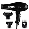 FHI HEAT Platform Nano Power Salon Pro 2000 Tourmaline Ceramic Quick Dry Hair Dryer with 3 Piece Attachment Set (Comb, Concentrator, and Diffuser) Beauty & Personal Care FHI Heat