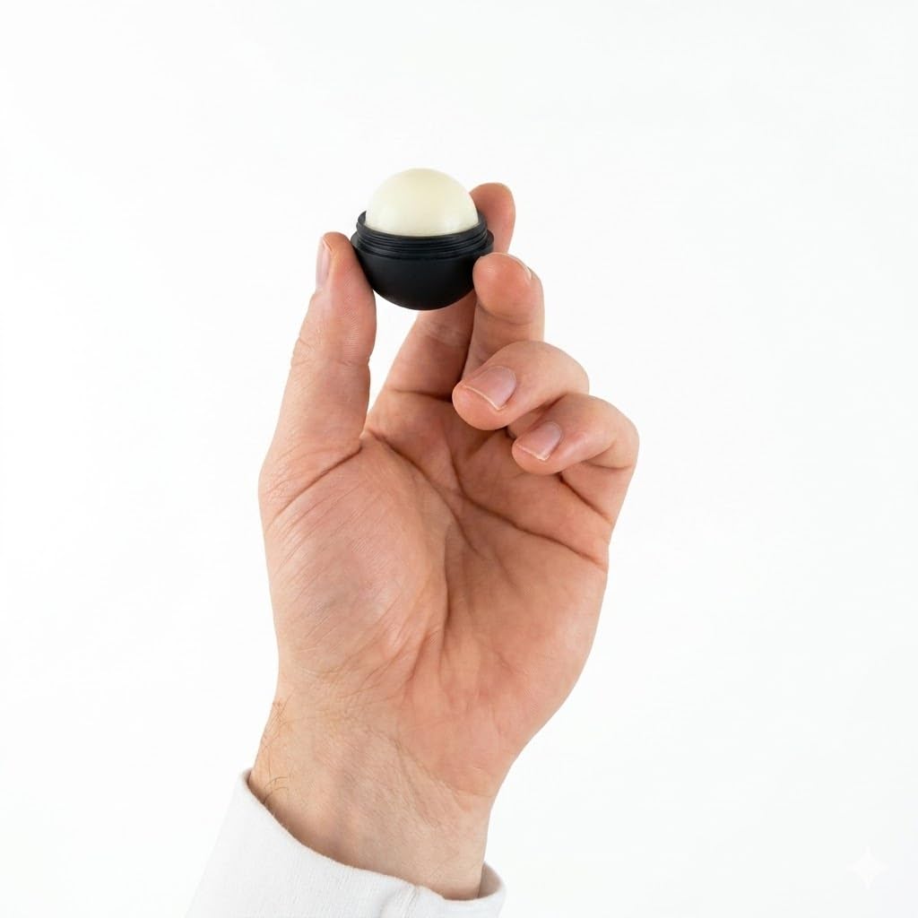 Smile Set Premium Hydrating Lip Balm Sphere - Lasting Lip Hydration - Sphere Applicator - (Pack of 4) Beauty and Personal Care SmileSet