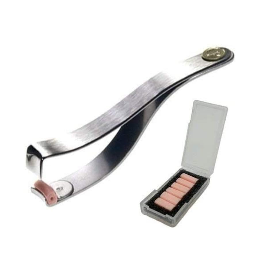 Prima Shogyo Partial Eyelash Curler for Corner Lash - Mini Japanese Eyelash Curler for Inner & Outer Lashes - Includes 6 Extra Rubber Pads - Made Beauty & Personal Care Prima shogyo