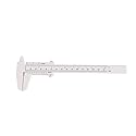 Haosie Eyebrow Ruler Mapping, Eyebrow Measuring Tool, Double Scale Vernier Caliper, Plastic Sliding Gauge Ruler for Permanent Makeup Eyebrow Shaping Beauty & Personal Care Haosie