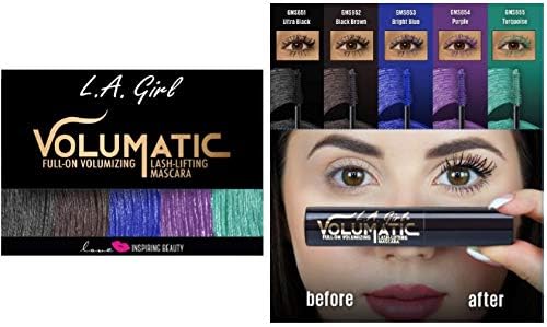 L.A. Girl Volumatic Mascara, Ultra Black GMS651