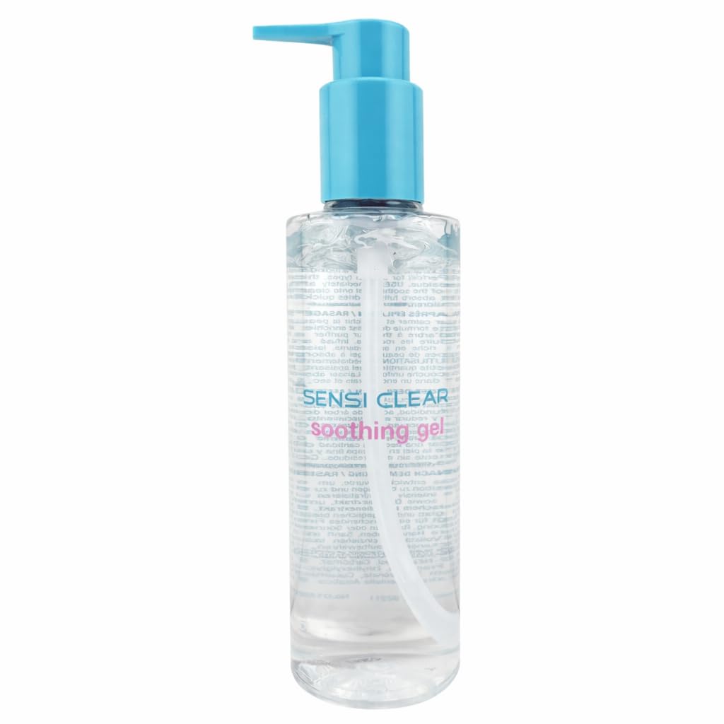 Waxness Sensi Clear Post Waxing Shaving Sun Exposure Gel 6.7 fl oz (200 ml) - Soothing Hydration Gel with Aloe Vera, Tea Tree & Cucumber Extract Beauty and Personal Care Waxness