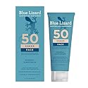 Blue Lizard Sheer Face Mineral SPF 50 Sunscreen Lotion, 100% Mineral Formula, Blue Light Protection, Lightweight, No White Cast, Nourishes Beauty & Personal Care BLUE LIZARD