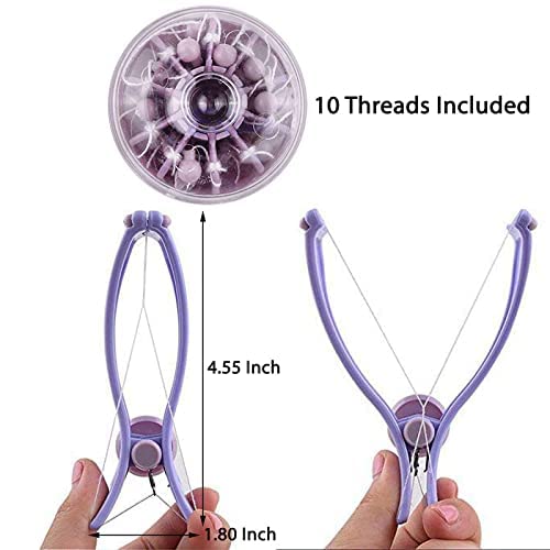 SPAREQUE threading machine for women, Eyebrow Face and Body Hair Threading and Removal System kit Tweezers for eyebrows, threading tool, threading Beauty and Personal Care SPAREQUE