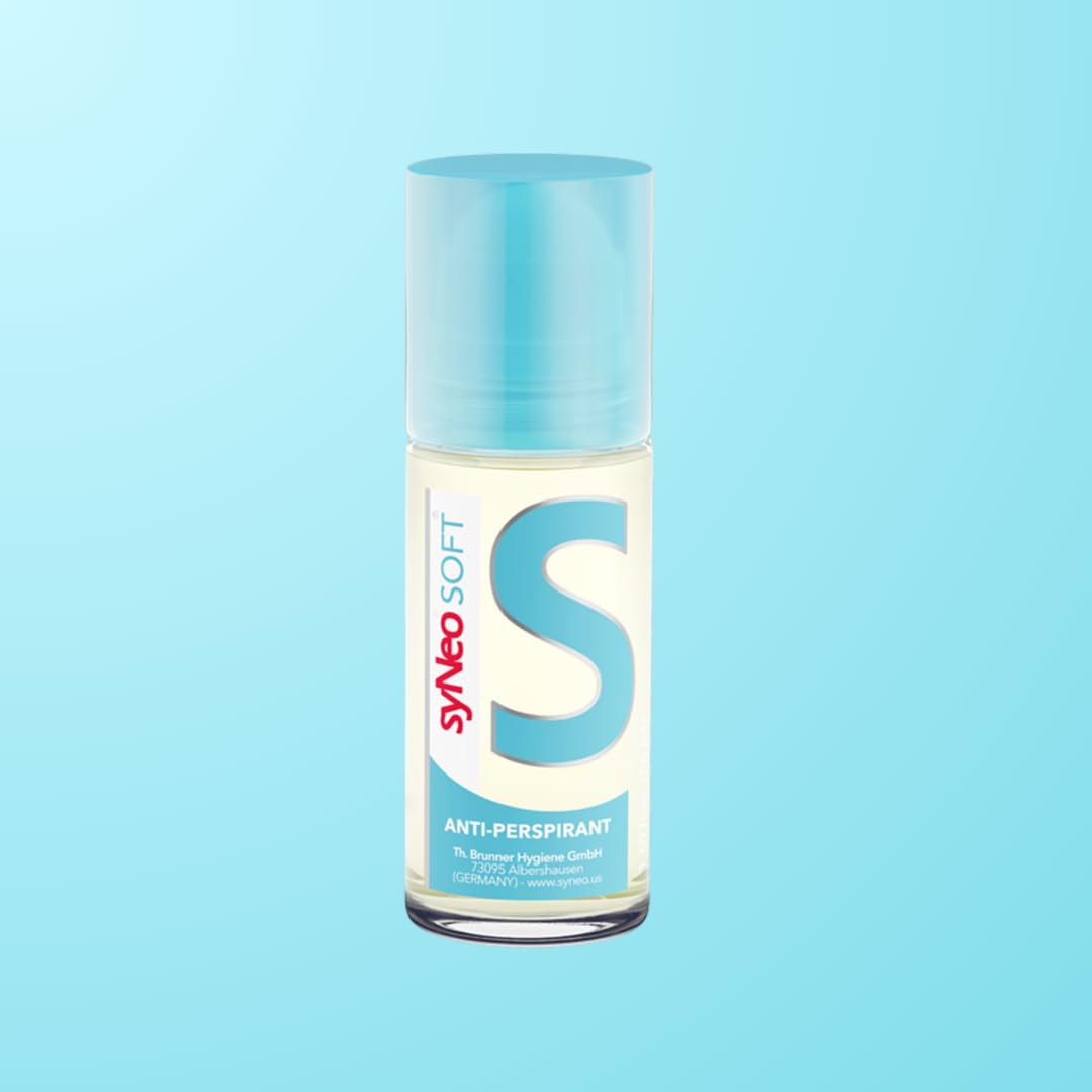 syNeo SOFT Antiperspirant Roll-On without alcohol, Halal certified, Anti Sweat Deodorant for men and women against heavy sweating, Anti-Transpirant Beauty and Personal Care syNeo