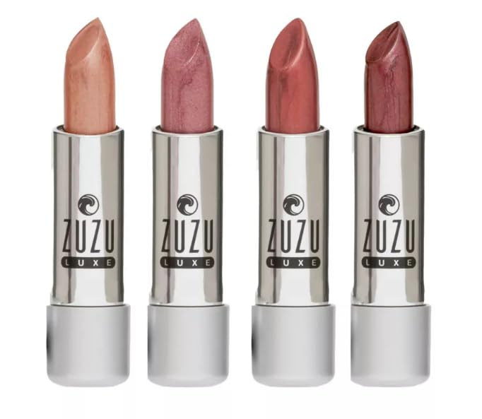 Zuzu Luxe Lip Color Lipstick (Temptress - Grape/Warm Pearl), Natural Ultra-Hydrating Lipstick, Paraben Free, Vegan, Gluten-free, Cruelty-free, Non Beauty & Personal Care Zuzu Luxe