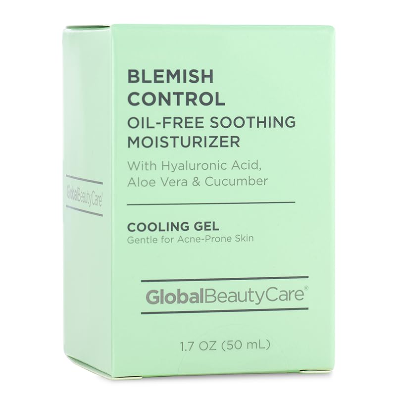 Global Beauty Care Blemish Control Skincare Kit - Clarifying Facial Cleanser, Exfoliating Scrub, Dark Spot Treatment & Soothing Moisturizer to Help Beauty & Personal Care Global Beauty Care