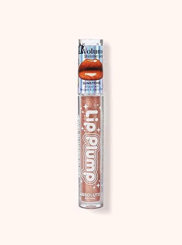 Absolute New York Lip Plump Jewel Glimmer Gloss, 0.085-Fluid Ounce, Sunstone Beauty & Personal Care Absolute New York