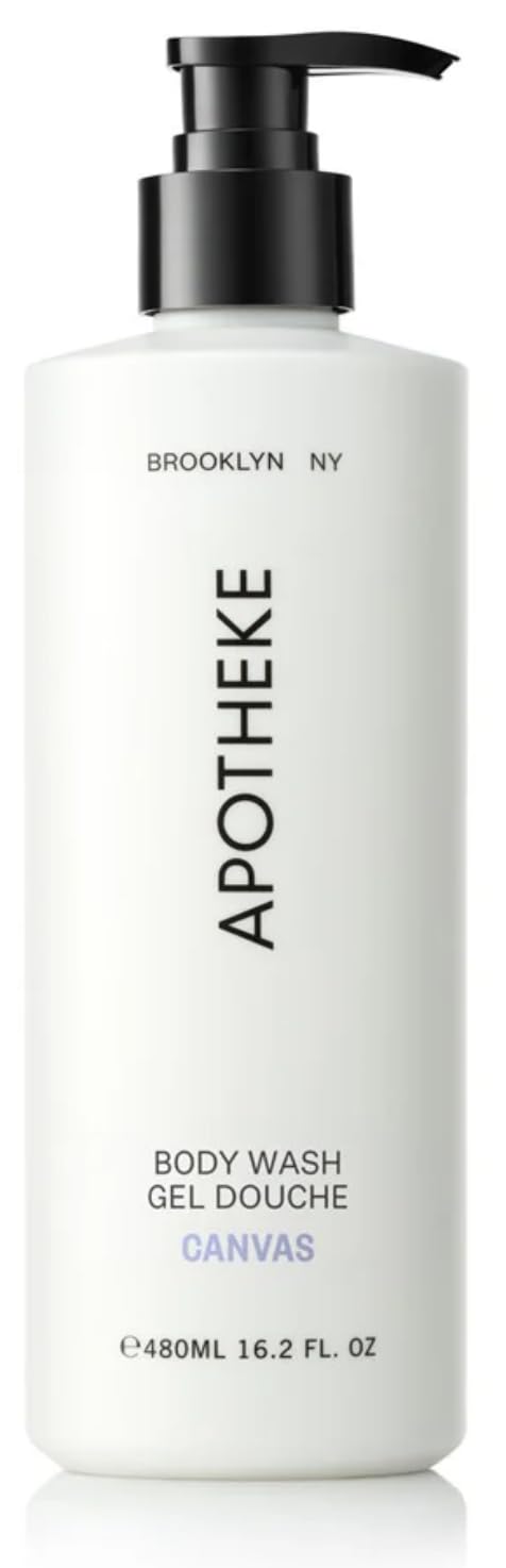 Fuzzion Apothekae Canvas Plant Based Bath Gel Body Wash - 16.2 Fluid Ounces Beauty & Personal Care Fuzzion