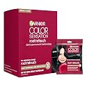 Garnier Color Sensation Root Retouch, Demi Permanent Hair Dye for Roots with 100% Gray Coverage and No Ammonia, Black Hair Dye 1.0, Pack of 6 Beauty & Personal Care Garnier