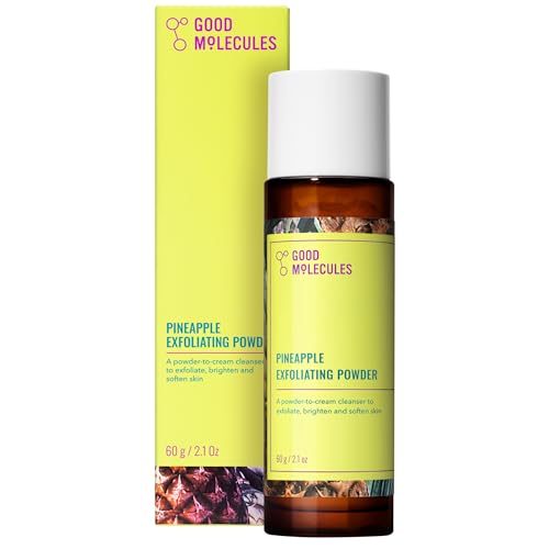 Good Molecules Pineapple Exfoliating Powder - Exfoliating Face Scrub with Natural Enzymes, Gentle Alcohol-Free Facial Cleanser, Skin Care for Face Beauty and Personal Care Good Molecules Default Title