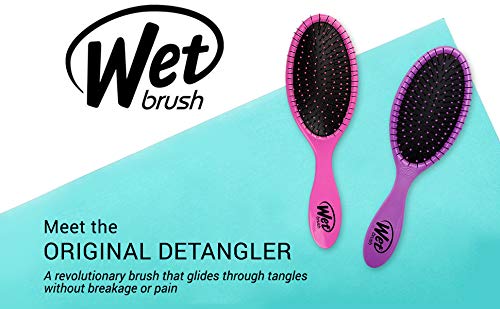 Wet Brush Disney Original Detangler Brush Princess Guiding Spirit - Frozen 2, Anna - All Hair Types - Ultra-Soft IntelliFlex Bristles Glide Through