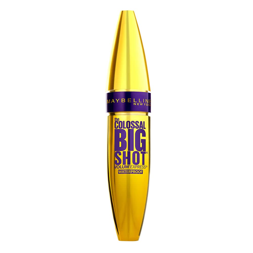 Maybelline Volum' Express The Colossal Big Shot Waterproof Mascara, Very Black, 0.32 fl. oz.