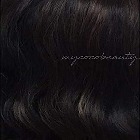 Draw String Braid Hair Piece Color M1B.30 - Sepia Wigs 30" Long Thick Synthetic African American Bun Updo Formal Length Womens Coil Trenza Peluca