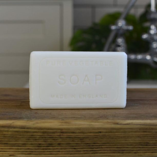 The English Soap Company 190g Summer Rose Luxury Vegetable Bar Soap Beauty & Personal Care The English Soap Company