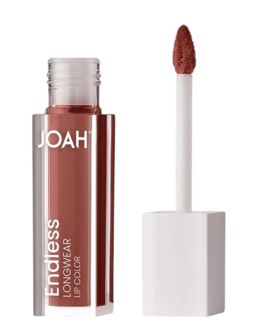 JOAH Endless Long Wear Liquid Lipstick - Dessert | Long-Lasting Matte Finish | Transfer-Proof | Vegan & Cruelty-Free | Deep Mauve Pink Lip Color Beauty & Personal Care JOAH