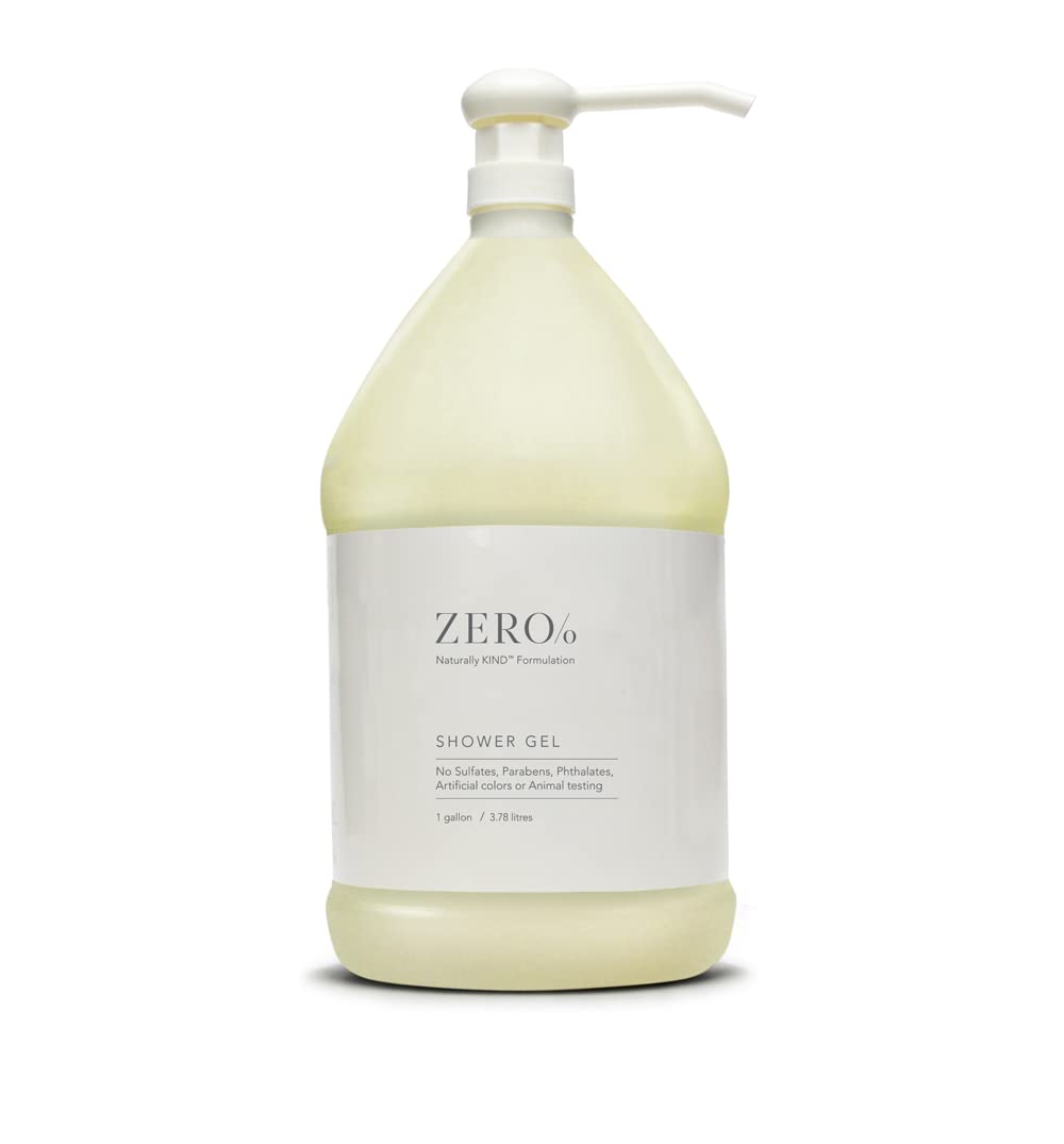 Gilchrist & Soames Zero% Unisex Shower Gel and Body Wash - 1 Gallon - Light and fresh, Gently Cleansing, Zero Parabens, Sulfates, and Phthalates Beauty & Personal Care Gilchrist & Soames