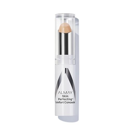 Almay Skin Perfecting Comfort Concealer, Face Makeup, Full Coverage, Natural Looking Finish, Cruelty-Free, Hypoallergenic, Dermatologist Tested, 140 Beauty & Personal Care Almay