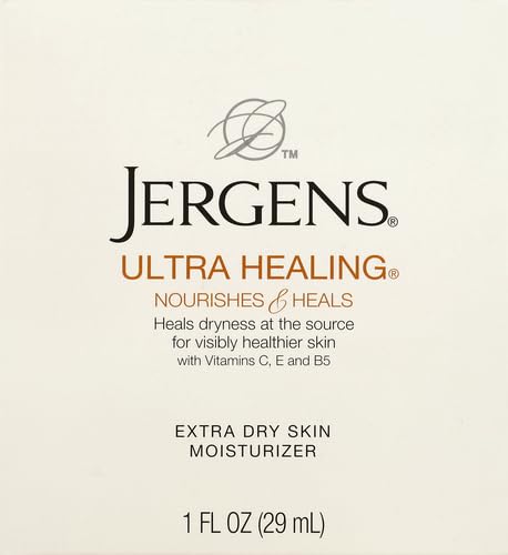 Jergens Ultra Healing Lotion, Hand and Body, Dry Skin Travel Size Moisturizer, for Absorption into Extra Dry Skin, Use After Washing Hands, 1 Ounce Beauty & Personal Care Jergens